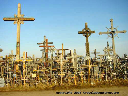 Hill of Crosses in Lithuania